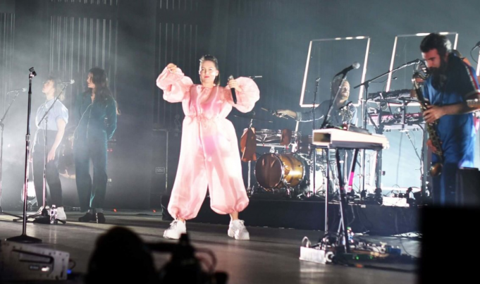 Sylvan Esso at Marymoor Amphitheater