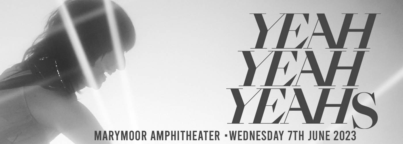 Yeah Yeah Yeahs at Marymoor Amphitheater