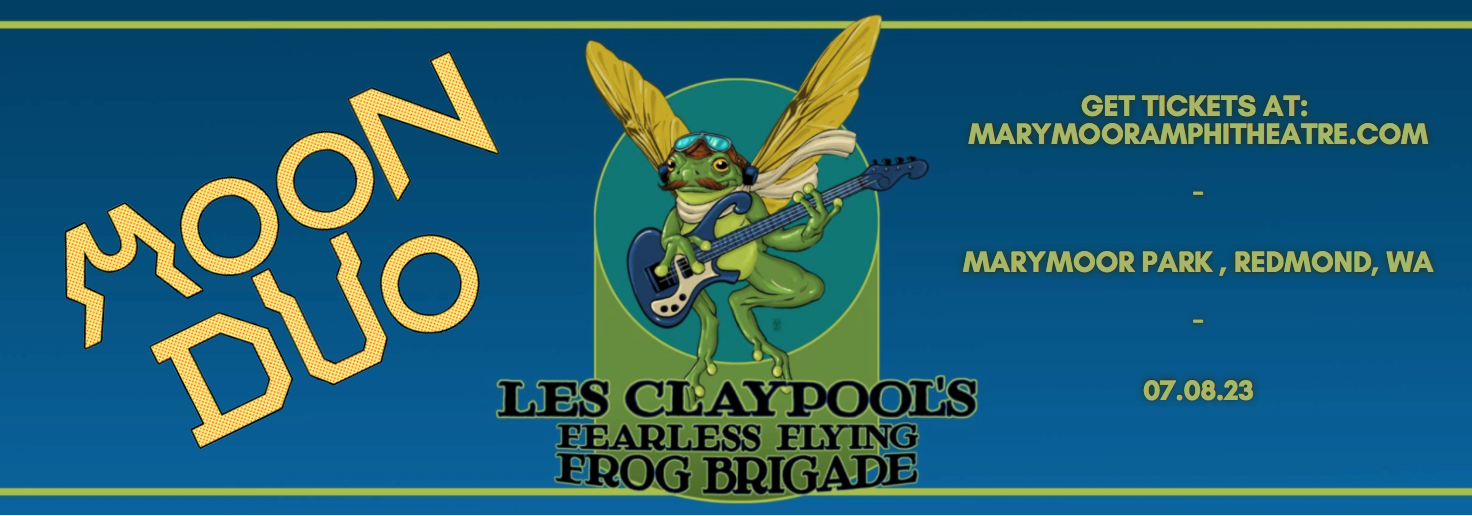 Les Claypool's Fearless Flying Frog Brigade & Moon Duo at Marymoor Amphitheater