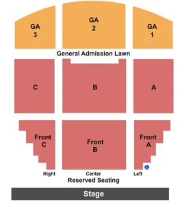 Marymoor Amphitheater Seating Chart