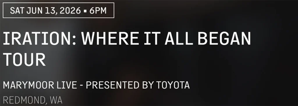 Iration & Tribal Seeds at Marymoor Park