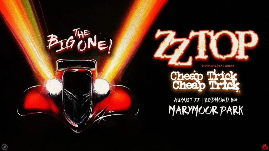 ZZ Top & Cheap Trick at Marymoor Park